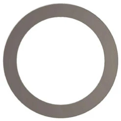 6in. Interchangeable Trim For Recessed Wafer Downlights - Brushed Nickel - Keystone