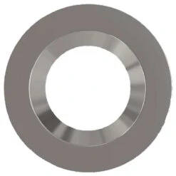 8in. Interchangeable Trim For Remote Driver Downlights - Brushed Nickel - Keystone