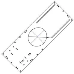 4in. New Construction Plate For Recessed And Wafer Downlights - Keystone