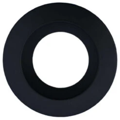 8in. Interchangeable Trim For Integrated Driver Downlights - Matte Black - Keystone