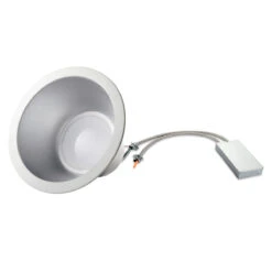 8in. LED Commercial Recessed Downlight - 45W - 4354 Lumens - 4000K - IC Rated - Morris