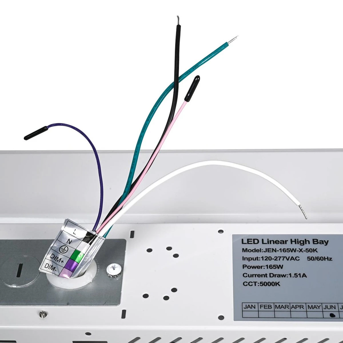 Case Of 2 - LED Linear High Bay - 165W - 23,100 Lumens - 5000K - Jen Lighting - Image 10
