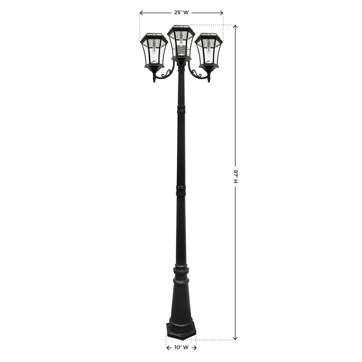 Solar LED Victorian Lantern Light - Gama Sonic - Image 15