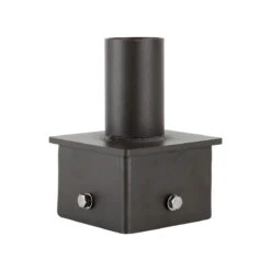 5" Square Pole Mount With 2-3/8" Tenon