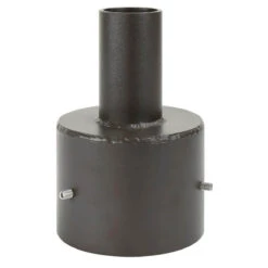 4" Round Pole Tenon Adapter