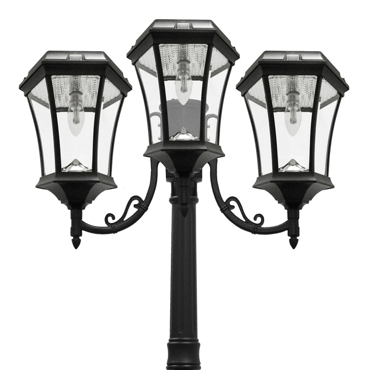 Solar LED Victorian Lantern Light - Gama Sonic - Image 3