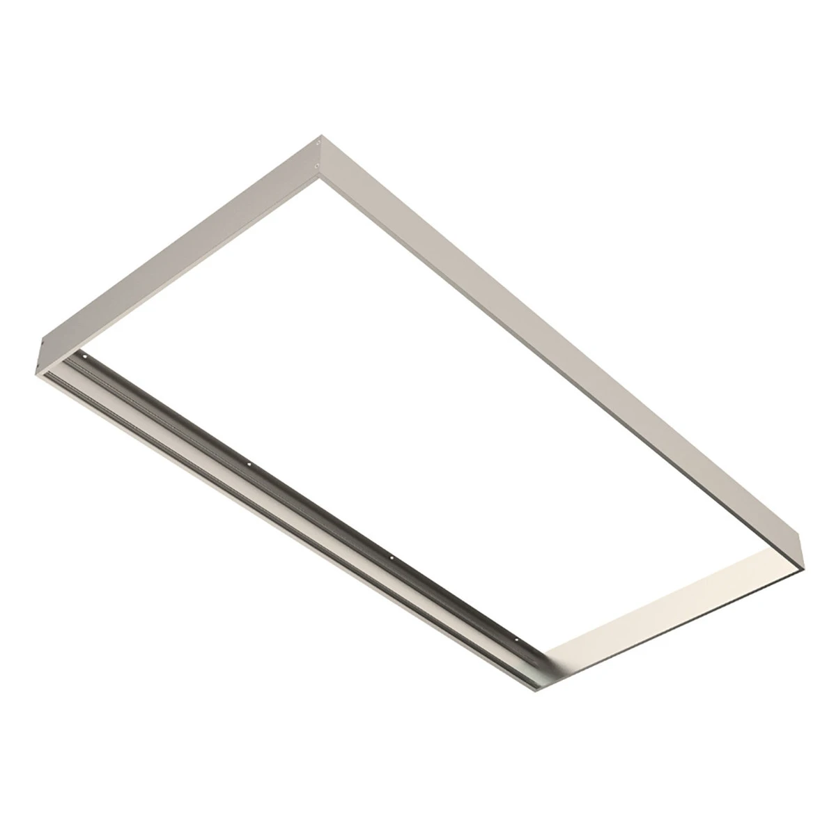 LED 2x4 Backlit Flat Panel Surface Mount Fixture By LumeGen