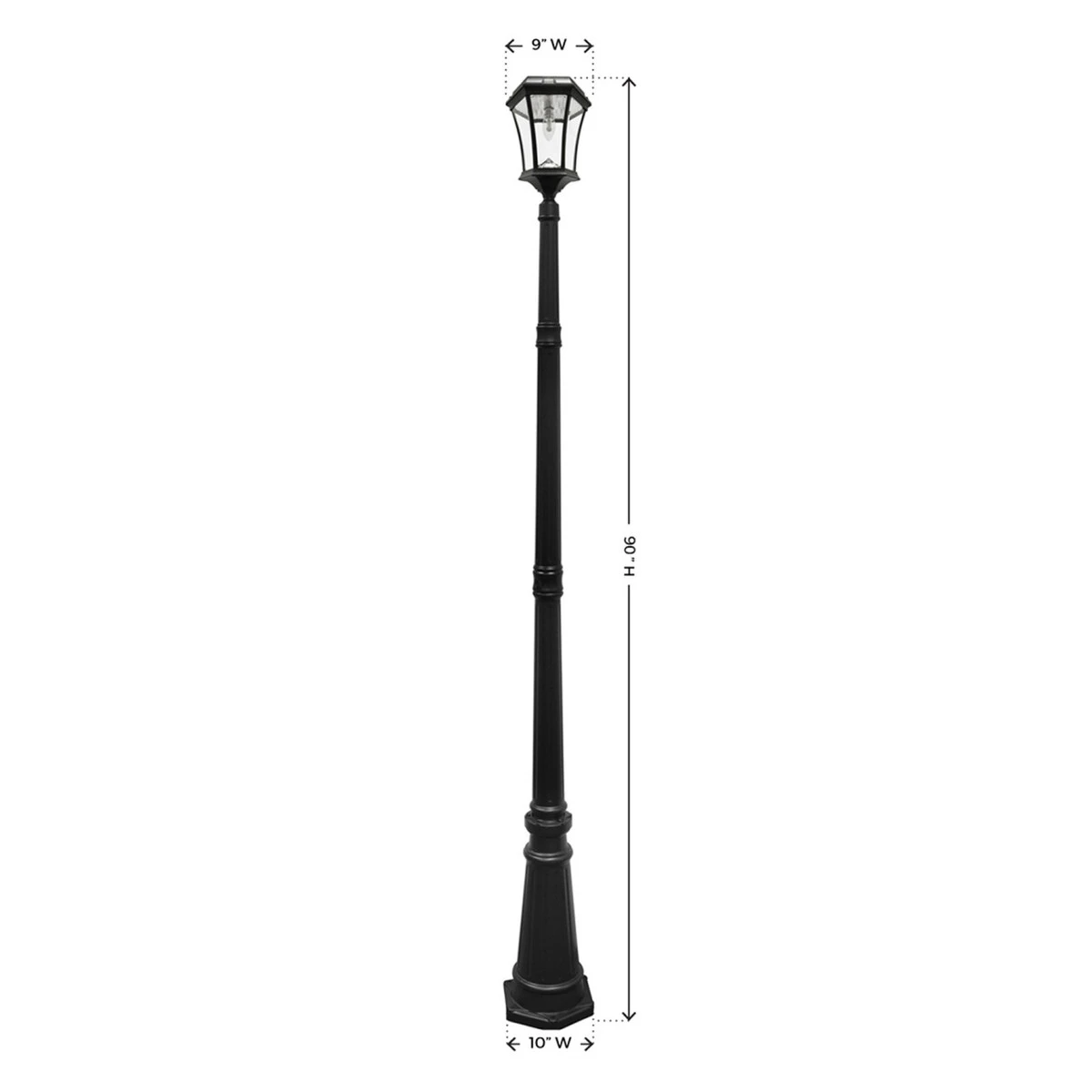 Solar LED Victorian Lantern Light - Gama Sonic - Image 13