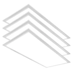 Case Of 4 - 2x4 LED Flat Panel Light - Wattage Adjustable 30W/40W/50W - Color Tunable 40K/50K/65K - Jen Lighting
