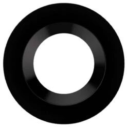 6in. Interchangeable Trim For Remote Driver Downlights - Matte Black - Keystone