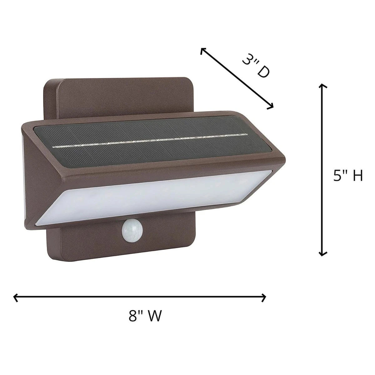 2-Pack Architectural Solar Wall Accent Light - With Motion Sensor - 120 Lumens - Gama Sonic - Image 9