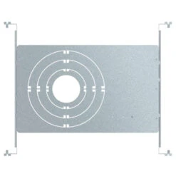 New Construction Plate For Downlights - With Adjustable Bars - Keystone