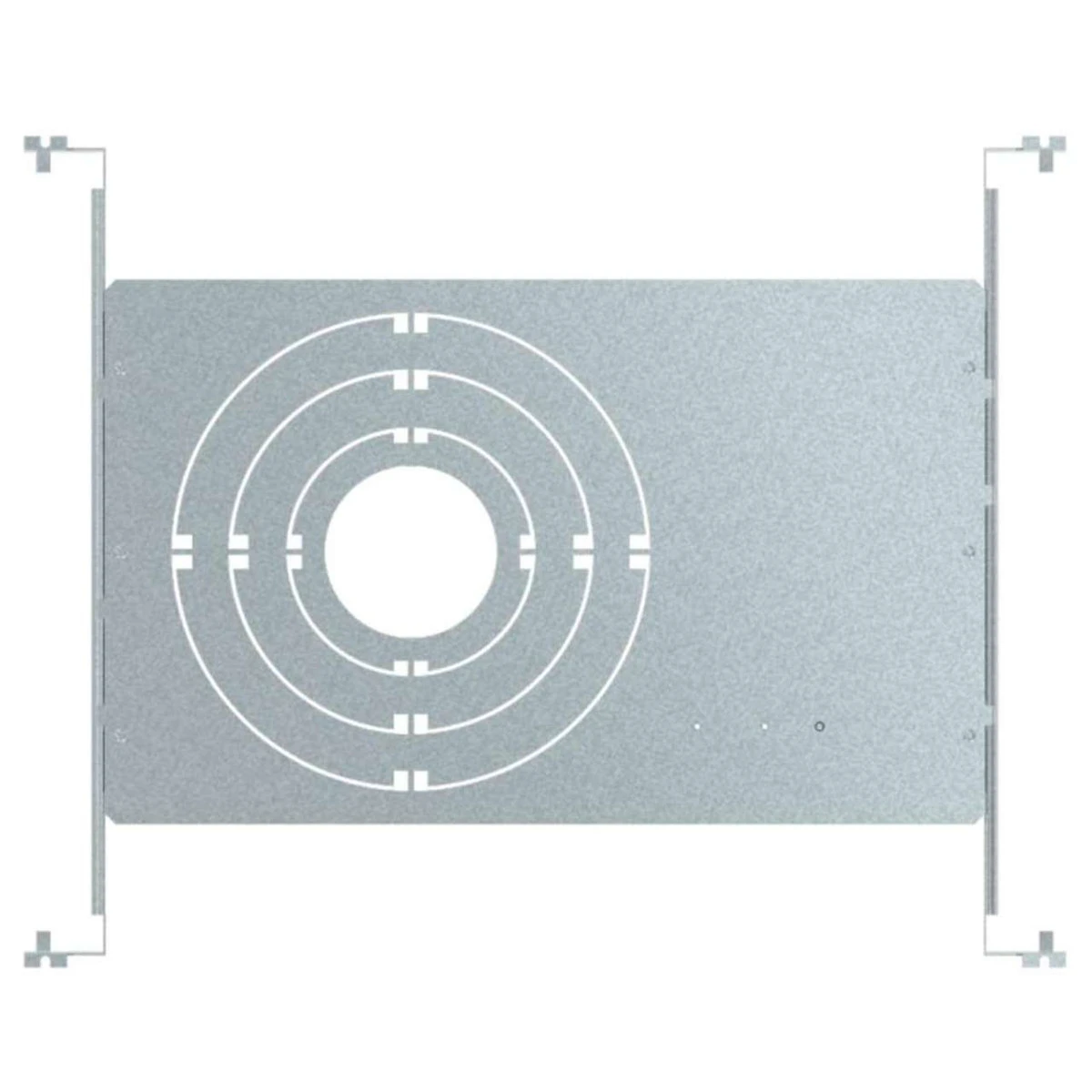 New Construction Plate For Downlights - With Adjustable Bars - Keystone