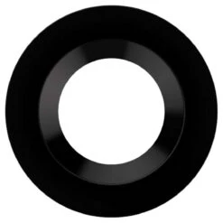 8in. Interchangeable Trim For Remote Driver Downlights - Matte Black - Keystone